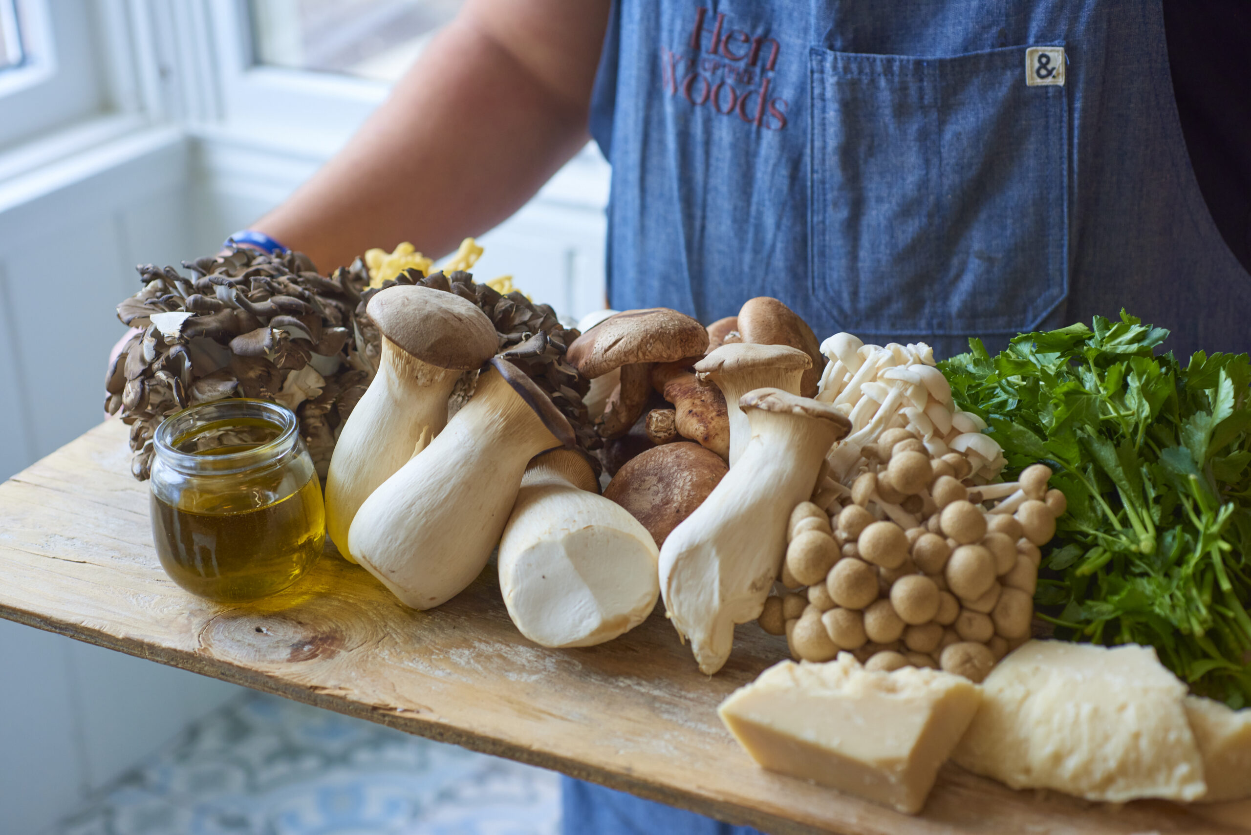 A mix of mighty mushrooms makes for an earthy, irresistible pasta dish