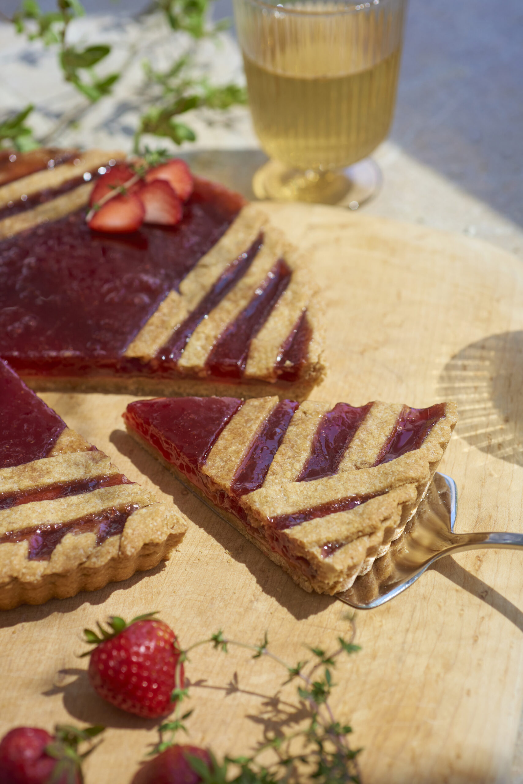 Strawberry Crostata