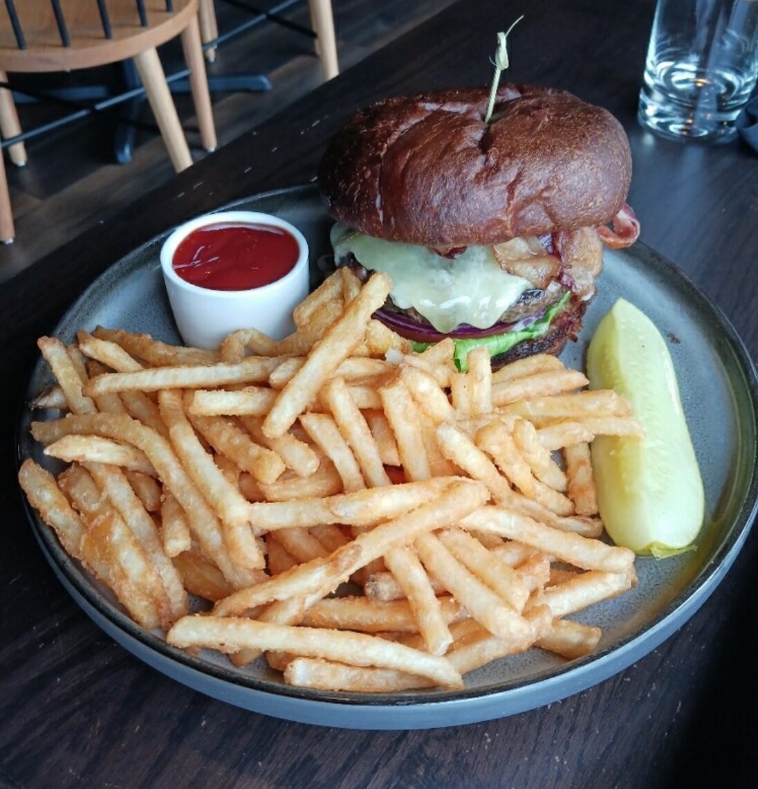Chef Darren Boyle’s Tavern burger
