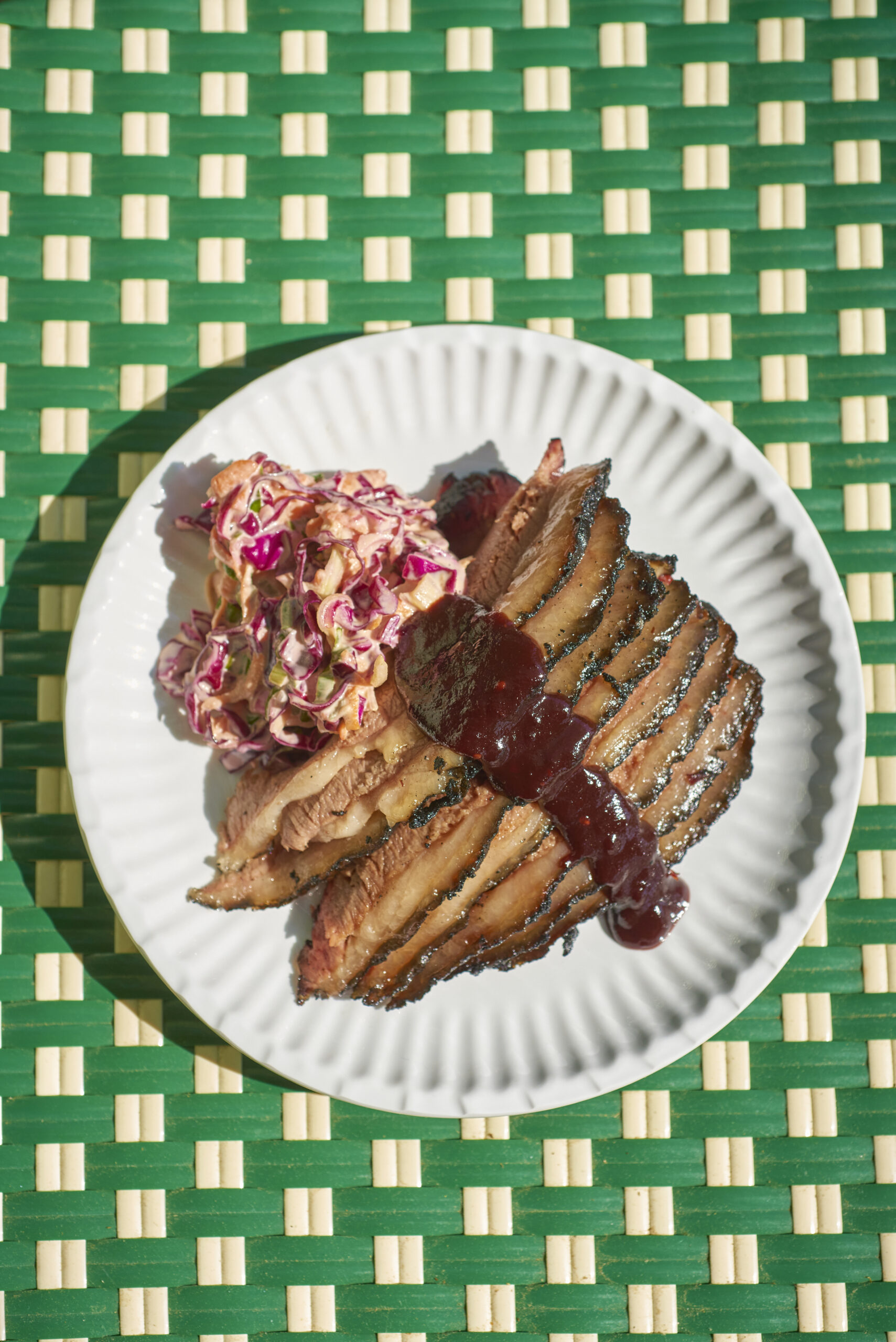 Cook This Now Chef Todd Ruizs Smoked Brisket With Dr Pepper Barbecue Sauce Southforker